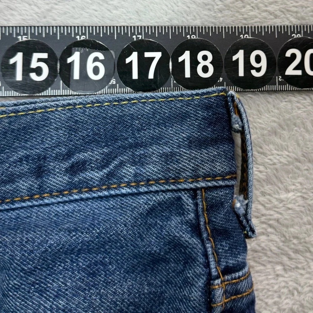 Levis 550 Jeans Mens Measures 37X31 Tag 38x32 Blue Relaxed Fit Tapered Workwear